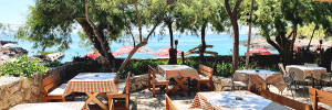 Gostionica Mala Milna Hvar Mediteran Restaurant Terrace Sea Food Drink Sea Beach